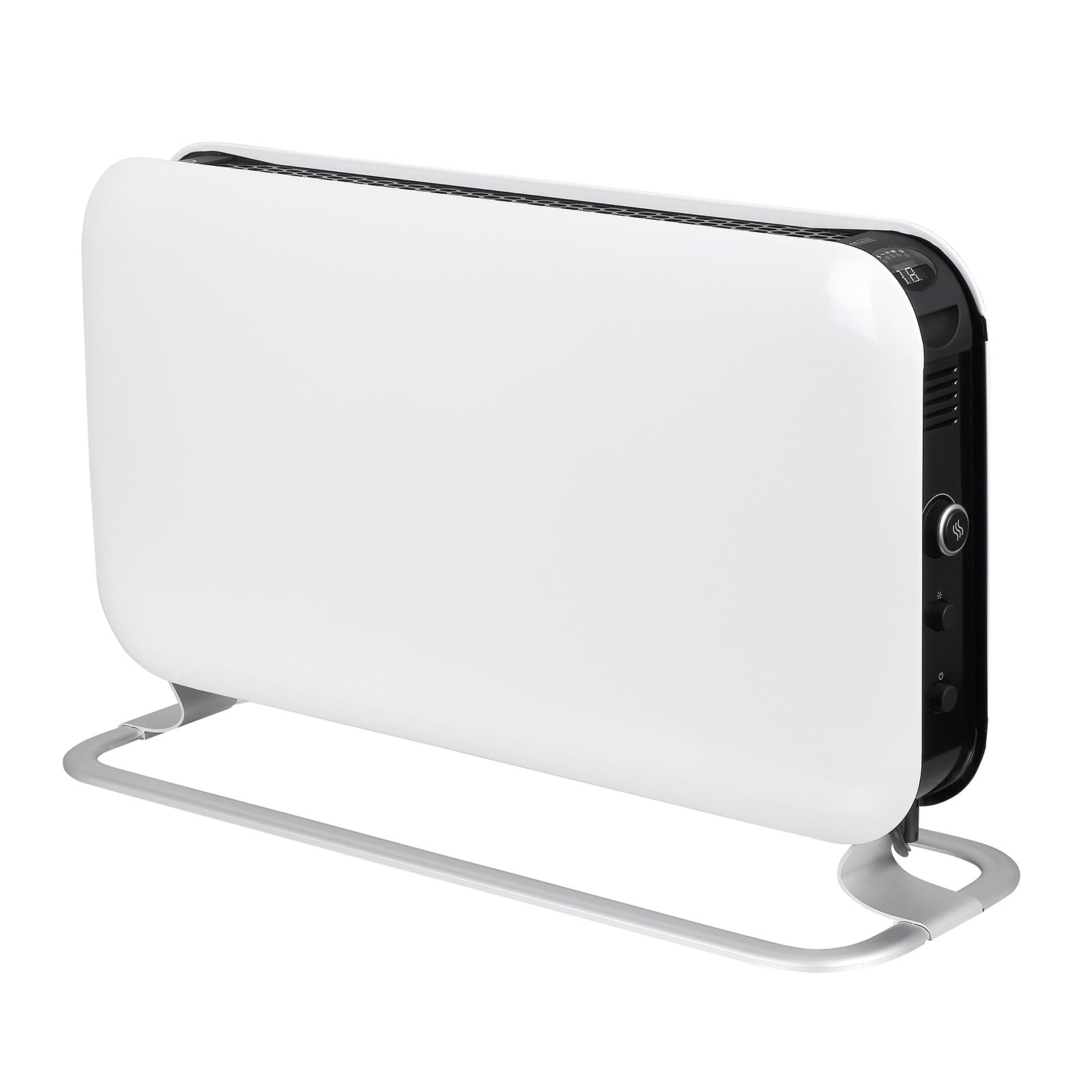 Mill 2000W White Instant Convection Heater – efficient white electric convection panel heater with LED display for large rooms in Australia and New Zealand. Instant heat, digital thermostat, wall mount, quiet operation AU NZ.