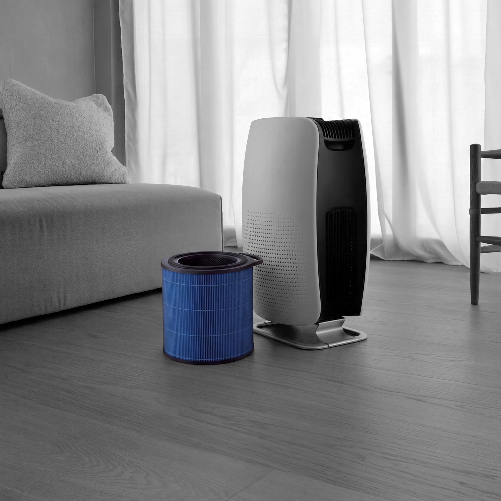 Mill HEPA-13 Silent Pro Air Purifier Replacement Filter – genuine high-efficiency HEPA-13 replacement filter for clean indoor air in Australian and New Zealand homes. Captures allergens, dust, and fine particles AU NZ.