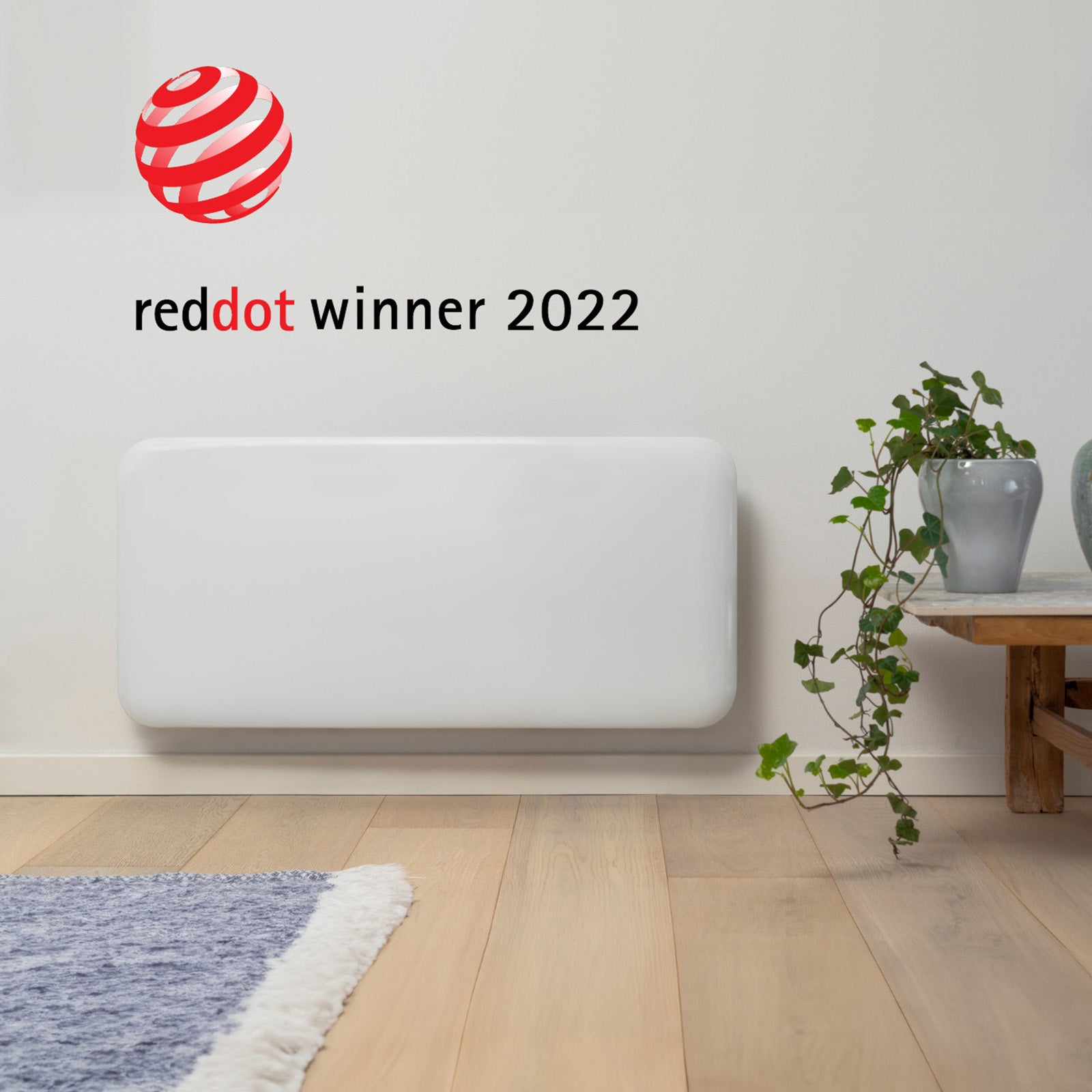 Mill 900W Smart Wi-Fi Invisible Panel Heater – award-winning Scandinavian electric heater with Wi-Fi app control for rooms up to 10m² in Australia and New Zealand. IPX4 bathroom safe, PID Wattage Tech, child lock AU NZ.